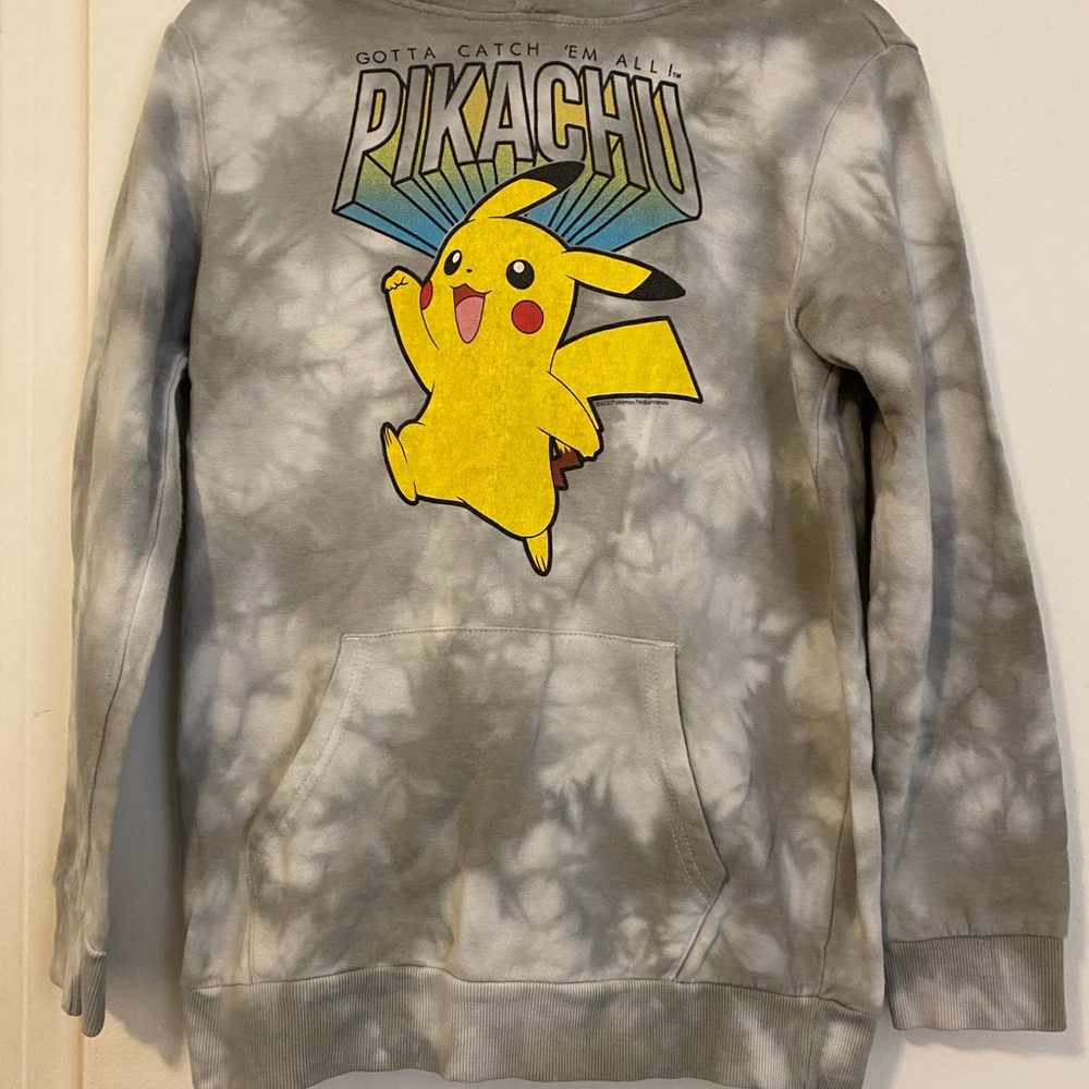 Pokemon Graphic Tie-Dye Hoodie,Target sweatshirt